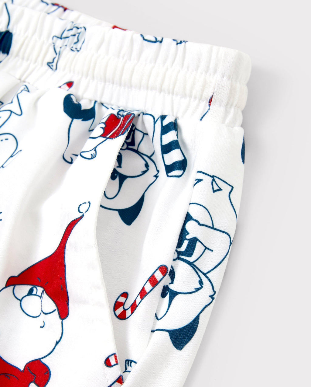 PatPat Family Matching Christmas Pajamas Gnome Print White