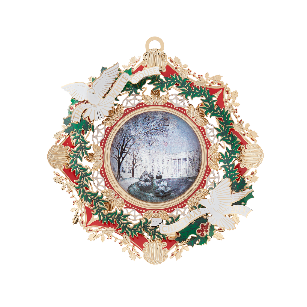 White House Christmas Ornament Set: 2012-2016