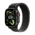 Apple Watch Ultra 3 [GPS + Cellular 49mm] Running & Multisport Smartwatch w/Rugged Titanium Case w/Black/Charcoal Trail Loop - M/L. Satellite Communications, Advanced Health & Fitness Tracking