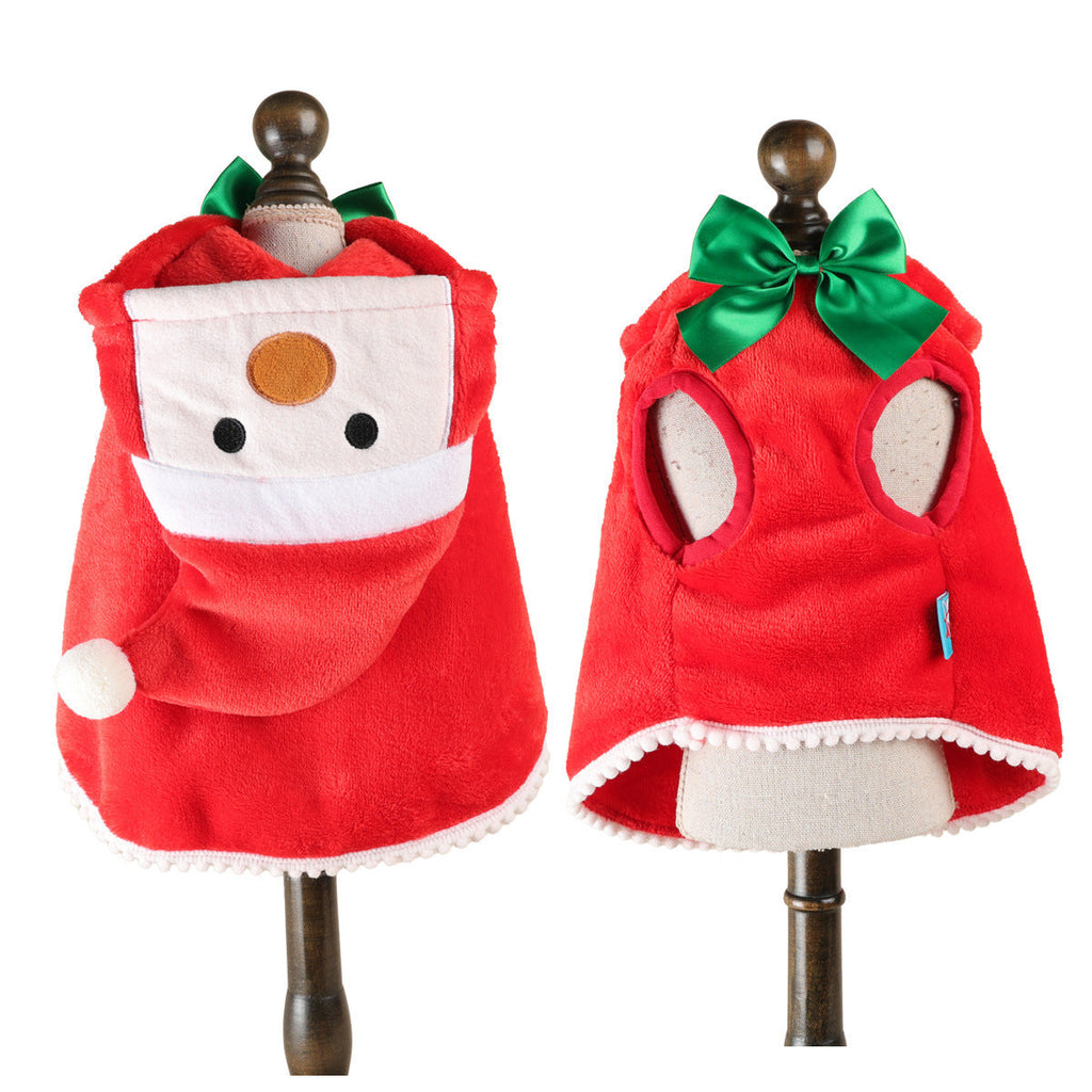 Christmas Santa Tree Elk Dog Cat Cape Coat