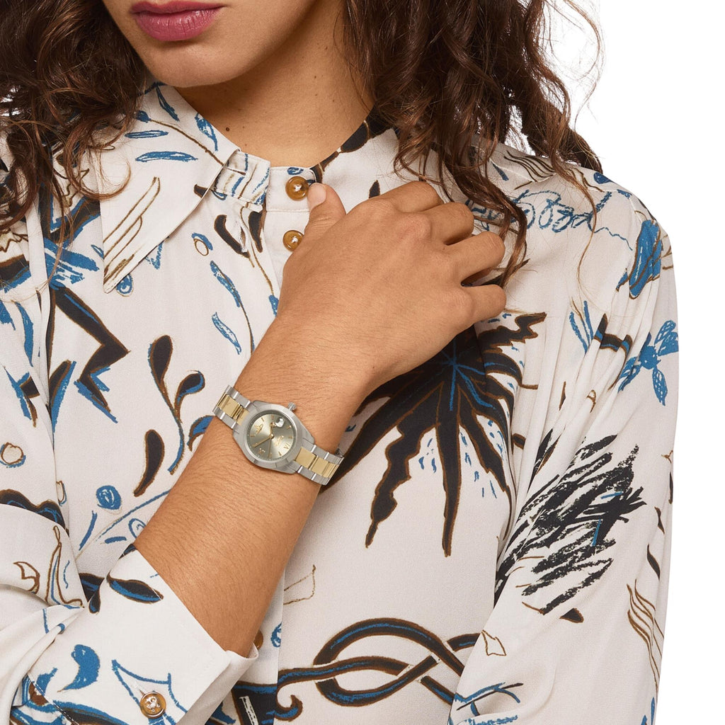 Vivienne Westwood Fenchurch 29mm Grey Dial Steel Ladies Quartz Watch VV292GYSG